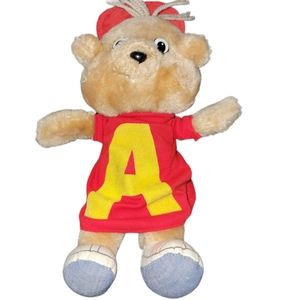 Vintage 1983 Alvin and the chipmunk plushie